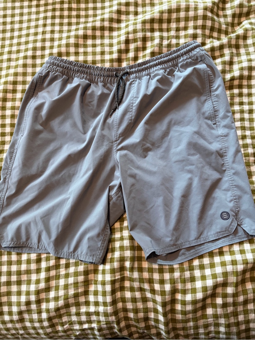 Men's Lightweight Gray Swim Shorts Freefly Aparrel